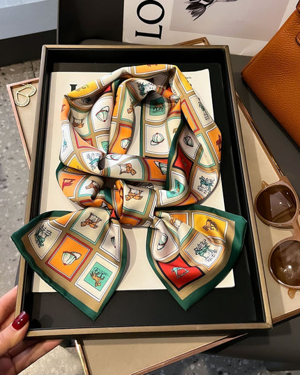 Sserein Luxury Silk Twill Scarf