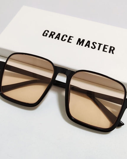 Sserein Retro Square Sunglasses
