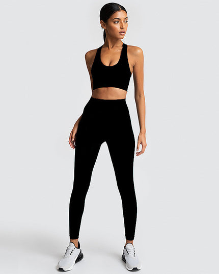 Seamless Gym Set Nylon Woman Sportswear
