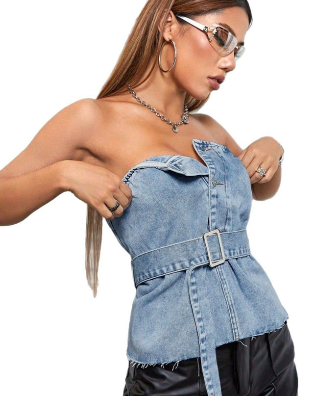 Sexy Backless Hot Girl Tube Top