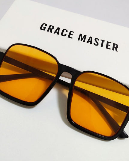Sserein Retro Square Sunglasses