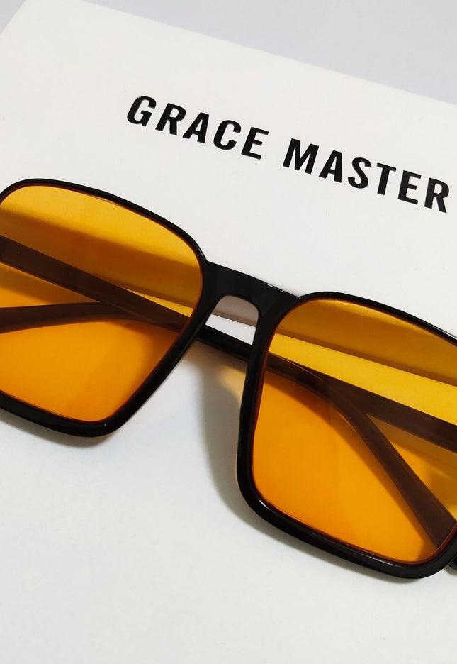 Sserein Retro Square Sunglasses