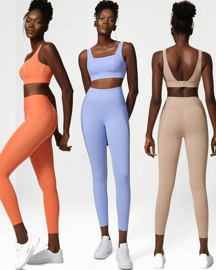 Women's Yoga Clothing Suits Nude Fitness Clothing