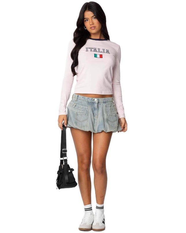 Women's Denim Skirt Niche Retro