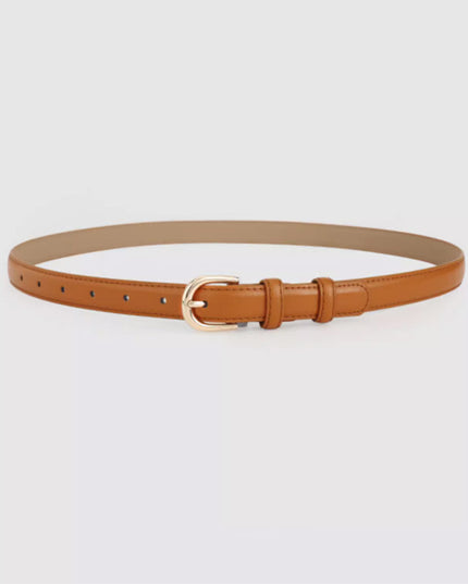 Super Easy To Match Soft Leather Belt Simple And Advanced